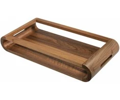 Artelegno vasd dvipusis riešutmedžio padėklas - 43 cm