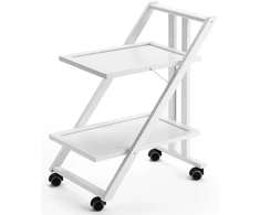 Džiovyklė Arredamenti Italia ARREDAMENTI SIMPATY Serviso vežimėlis - 64 x 45 cm, baltas