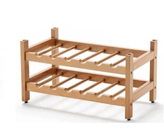 Džiovyklė Arredamenti Italia ARREDAMENTI BIRELLONE 12 Stojak na butelki - 49 x 29 cm, Ruda
