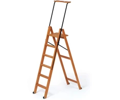 Džiovyklė Arredamenti Italia ARREDAMENTI TUSCANIA 6 Drabina - 206 x 50 cm, ruda
