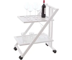Džiovyklė Arredamenti Italia ARREDAMENTI SIMPATY Serviso vežimėlis - 64 x 45 cm, baltas