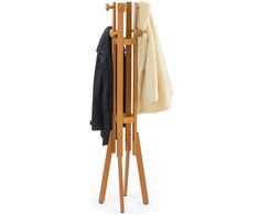Džiovyklė Arredamenti Italia ARREDAMENTI ALBA Drabužių kabykla - 175 x 40 cm, Ruda