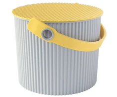 HACHIMAN FRAIRCHAIR Wiadro - 4 ltr, pilka