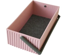 HACHIMAN OMNIOFFRE Mały indas do przechowywania - 25 x 13 cm, rožinis