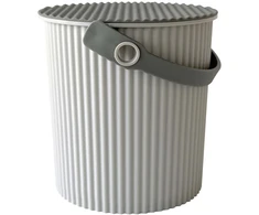 HACHIMAN OMNIOUTIL Wiaderko - 700 ml, šviesiai pilkas