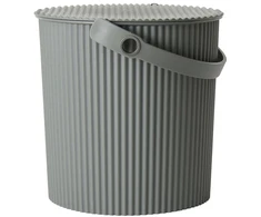 HACHIMAN OMNIOUTIL Wiadro - 10 ltr, pilka