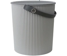 HACHIMAN OMNIOUTIL Wiadro - 20 ltr, šviesiai pilkas