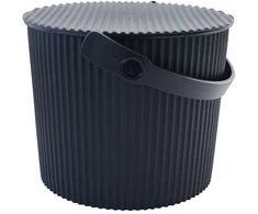 HACHIMAN OMNIOUTIL Wiadro - 8 ltr, juoda