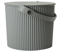HACHIMAN OMNIOUTIL Wiadro - 8 ltr, pilka