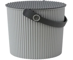 HACHIMAN OMNIOUTIL Wiadro - 8 ltr, šviesiai pilkas