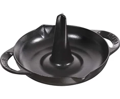 STAUB Keptuvas do kurczaka 24 cm, juoda