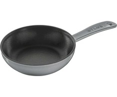 STAUB Ketaus keptuvė 16 cm, grafitas