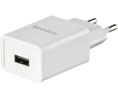 KOODUU Įkroviklis jungiama į tinklą USB - Baltas