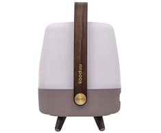 Kooduu Lite-up PLAY Mini Nešiojamasis monogarsiakalbis Rusvai gelsvas, Balta, Medis 8 W