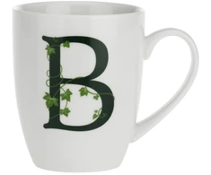 LA PORCELLANA BIANCA ATUPERTU Puodelis su laikikliu 380 ml, Wzór B