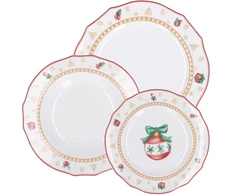 LA PORCELLANA BIANCA CHRISTMAS EDITION 3 lėkščių rinkinys 2 žmonėms