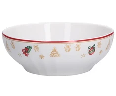 LA PORCELLANA BIANCA CHRISTMAS EDITION Salotų dubuo 16,5 cm