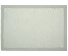 LA PORCELLANA BIANCA Classic stalo kilimėlis 47x35 cm, mėtinis