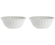 La Porcellana Bianca NPC Polska rinkinys iš 2 Ducale salotų dubenėlių - balti, 23 cm