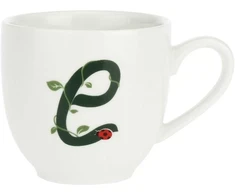 LA PORCELLANA BIANCA SOLOTUA Puodelis ir lėkštė 90 ml, Design E