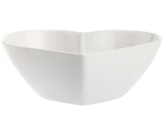 LA PORCELLANA BIANCA GLI ONESTI Rinkinys 2 miseczek serce - 16 cm