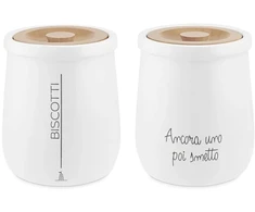LA PORCELLANA BIANCA GLI ONESTI Sausainių talpykla 2,45 ltr