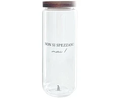 LA PORCELLANA BIANCA I GARBATI Słoik na makaron spaghetti - 1.3 ltr