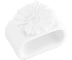 LA PORCELLANA BIANCA INTAVOLA Gerbera servetėlių žiedas