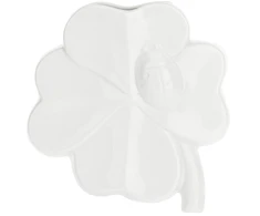 LA PORCELLANA BIANCA LEOPOLDINA Oro drėkintuvas dobilas 20 cm