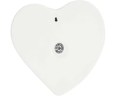 LA PORCELLANA BIANCA LEOPOLDINA Oro drėkintuvas serce 18 cm