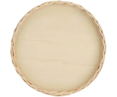 LA PORCELLANA BIANCA MIDOLLINO Pintas krepšelis pyrago patiekalui 25 cm