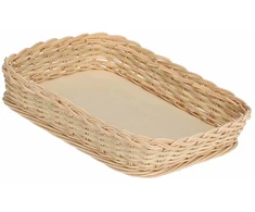La Porcellana Bianca Pintas krepšelis midollino lazanijai - rudas, 30 cm