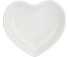 LA PORCELLANA BIANCA CUPIDO Širdies dubuo, 7 cm
