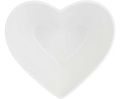 LA PORCELLANA BIANCA CUPIDO Širdies dubuo 15 cm