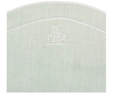 LA PORCELLANA BIANCA Modernus stalo kilimėlis 48x33 cm, mėtinis