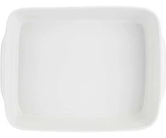 La Porcellana Bianca Baltas PORCELIANAS ANGHIARI Lazanijos indas 30 x 22 cm