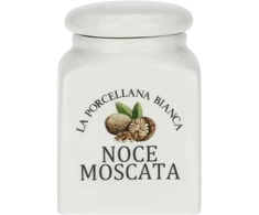 LA PORCELLANA BIANCA CONSERVA Muskato riešuto talpyklė 175 ml
