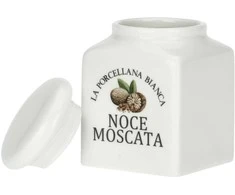 LA PORCELLANA BIANCA CONSERVA Muskato riešuto talpyklė 175 ml