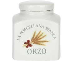 LA PORCELLANA BIANCA CONSERVA Miežinių miltų talpyklė 500 ml