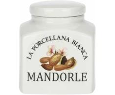 LA PORCELLANA BIANCA CONSERVA Migdolų indelis 500 ml