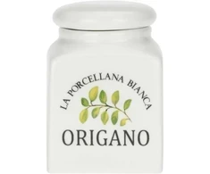 LA PORCELLANA BIANCA CONSERVA Pojemnik na oregano 175 ml