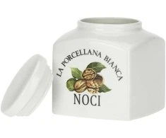 LA PORCELLANA BIANCA CONSERVA Graikinių riešutų talpyklė 500 ml