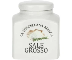 LA PORCELLANA BIANCA CONSERVA Stambios druskos talpa 1,1 ltr