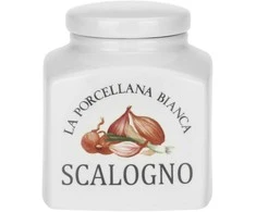 LA PORCELLANA BIANCA CONSERVA Askaloninių česnakų indelis 1,8 ltr