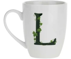 LA PORCELLANA BIANCA ATUPERTU Puodelis su laikikliu 380 ml, Wzór L