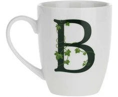 LA PORCELLANA BIANCA ATUPERTU Puodelis su laikikliu 380 ml, Wzór B