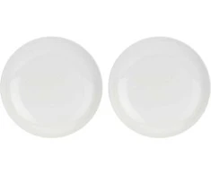 La Porcellana Bianca 2 essenziale gurmaniškų apvalių dubenėlių rinkinys - baltos spalvos, 30 cm