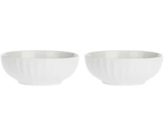 La Porcellana Bianca PIEVE Baltas PORCELINAS Rinkinys 2 vnt sałatek 26 cm