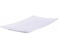 La Porcellana Bianca Baltas PORCELINAS GURMANĖS Baltas Rinkinys 3 tac do serwowania 28 x 17 cm