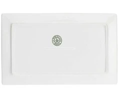 La Porcellana Bianca Baltas PORCELINAS GURMANĖS Baltas Rinkinys 3 tac do serwowania 28 x 17 cm